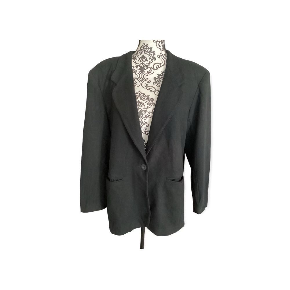 Women’s Vintage White Stag Wool Blend Blazer/Jacket Size: 12